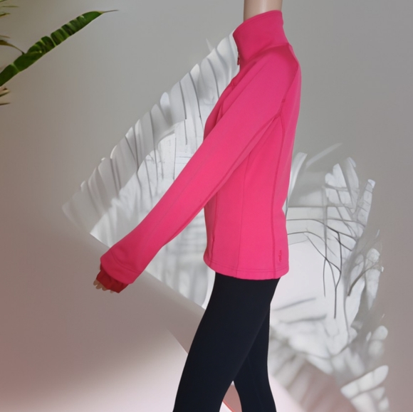 The North Face Women's Pink Full Zip Activewear Sport Jacket - Picture 9 of 16